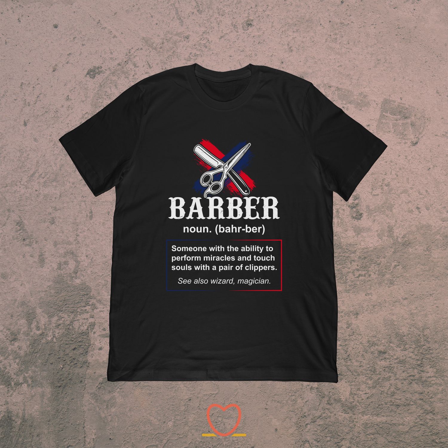 Barber Definition – Funny Beard Tee