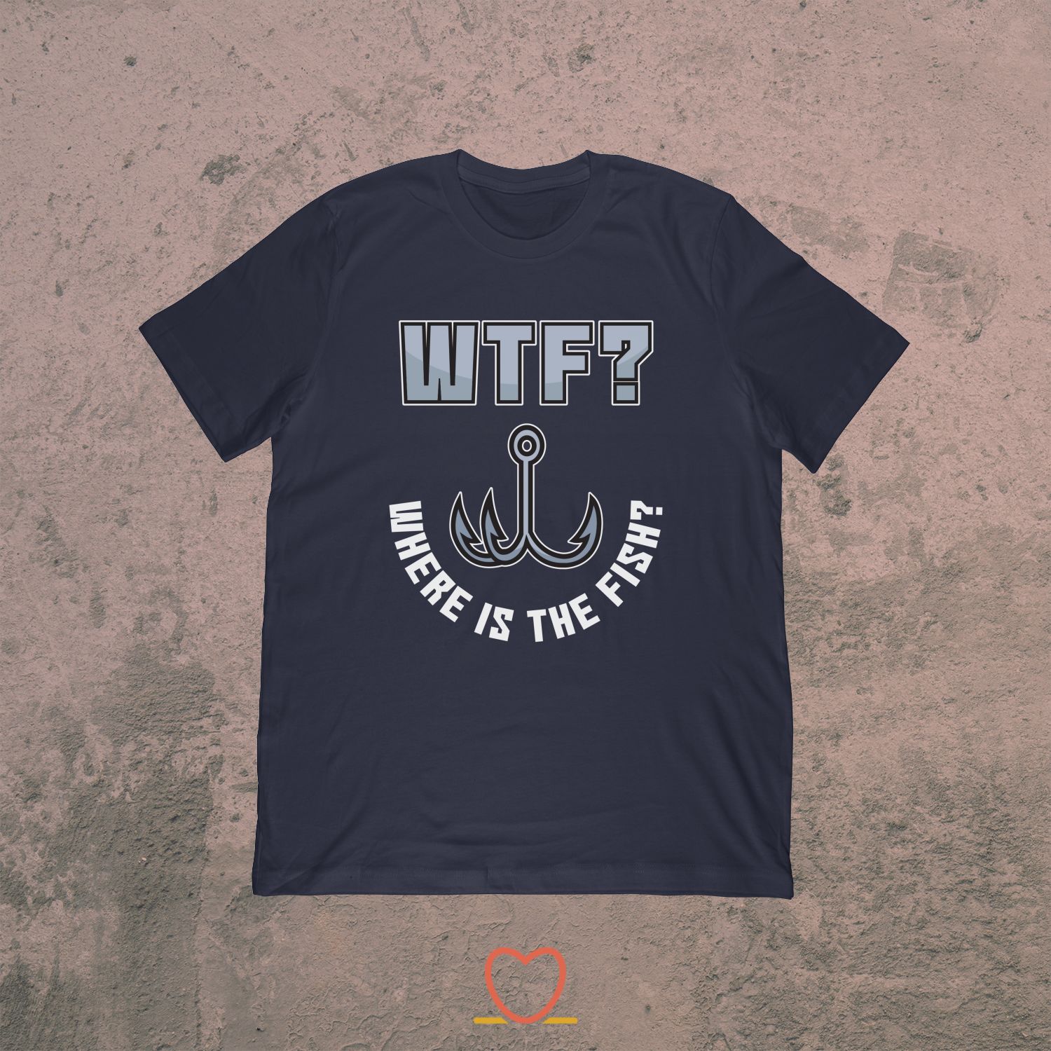 WTF Where Is The Fish – Funny WTF Fishing Tee