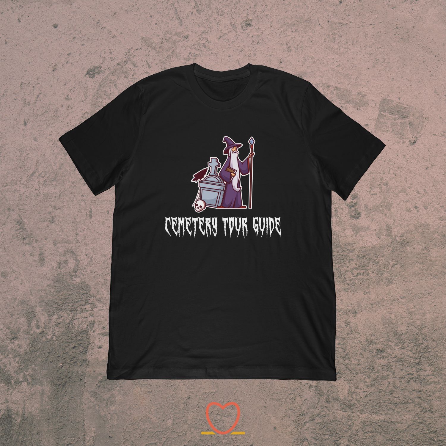 Cemetery Tour Guide – Funny Horror & Cemetery Tee