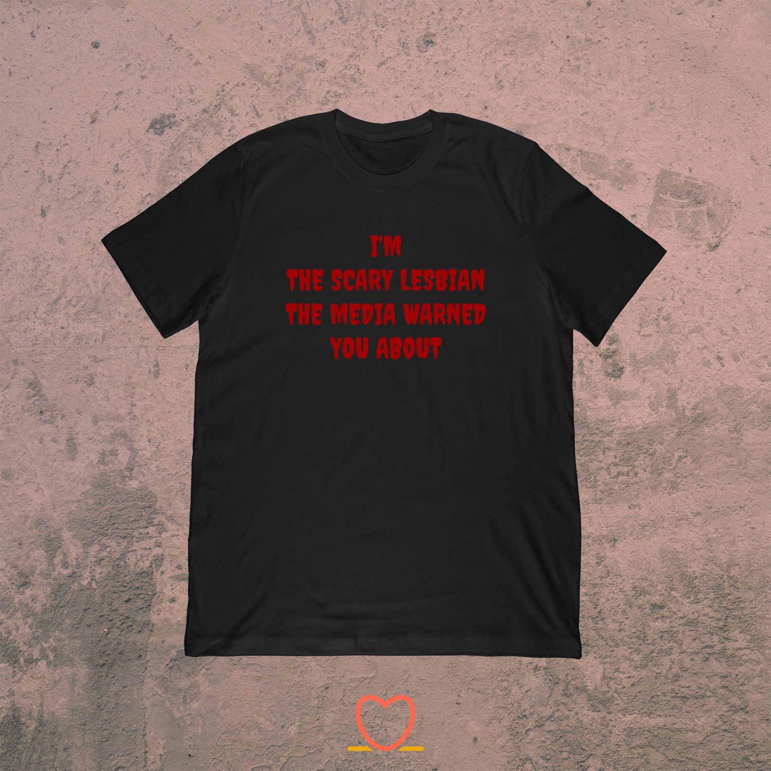 The Scary Lesbian Media Warned You About – Funny Gay Horror Tee