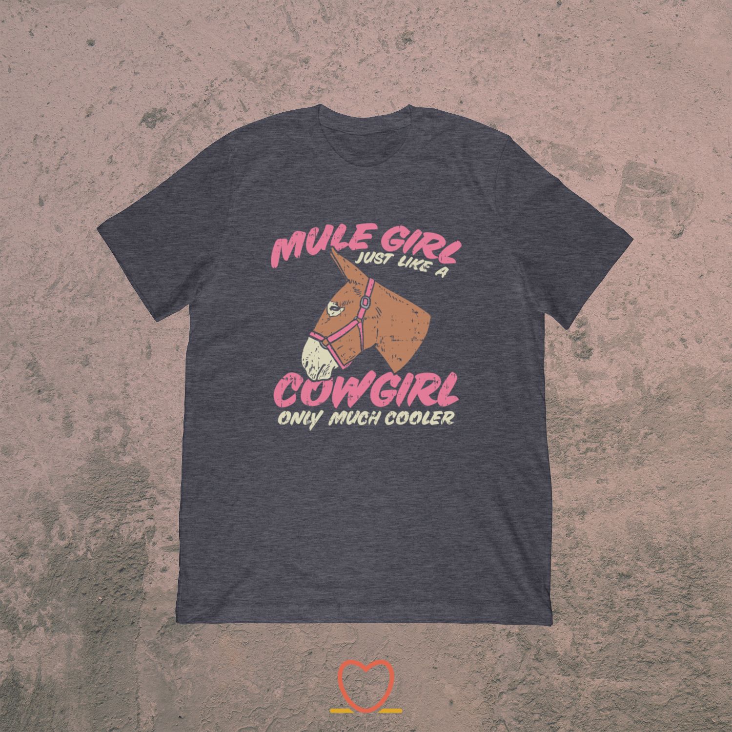 Mule Girl – Mule Riding Tee