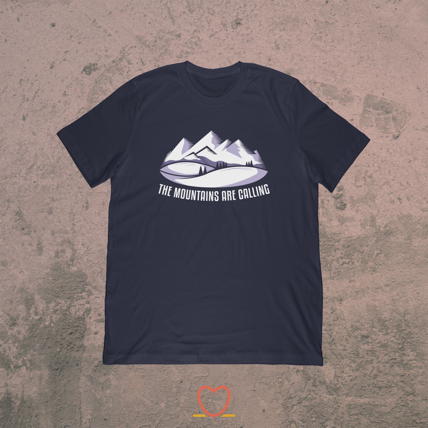 The Mountains Are Calling – Let’s Go Skiing Tee