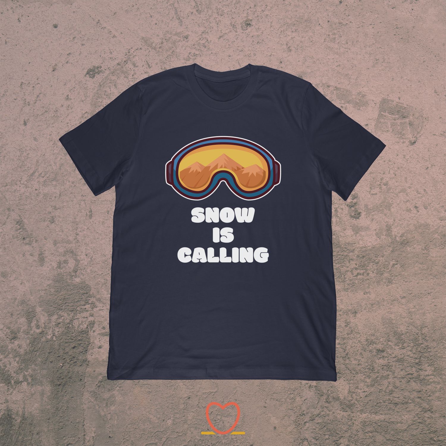 Snow Is Calling – Let’s Go Skiing Tee