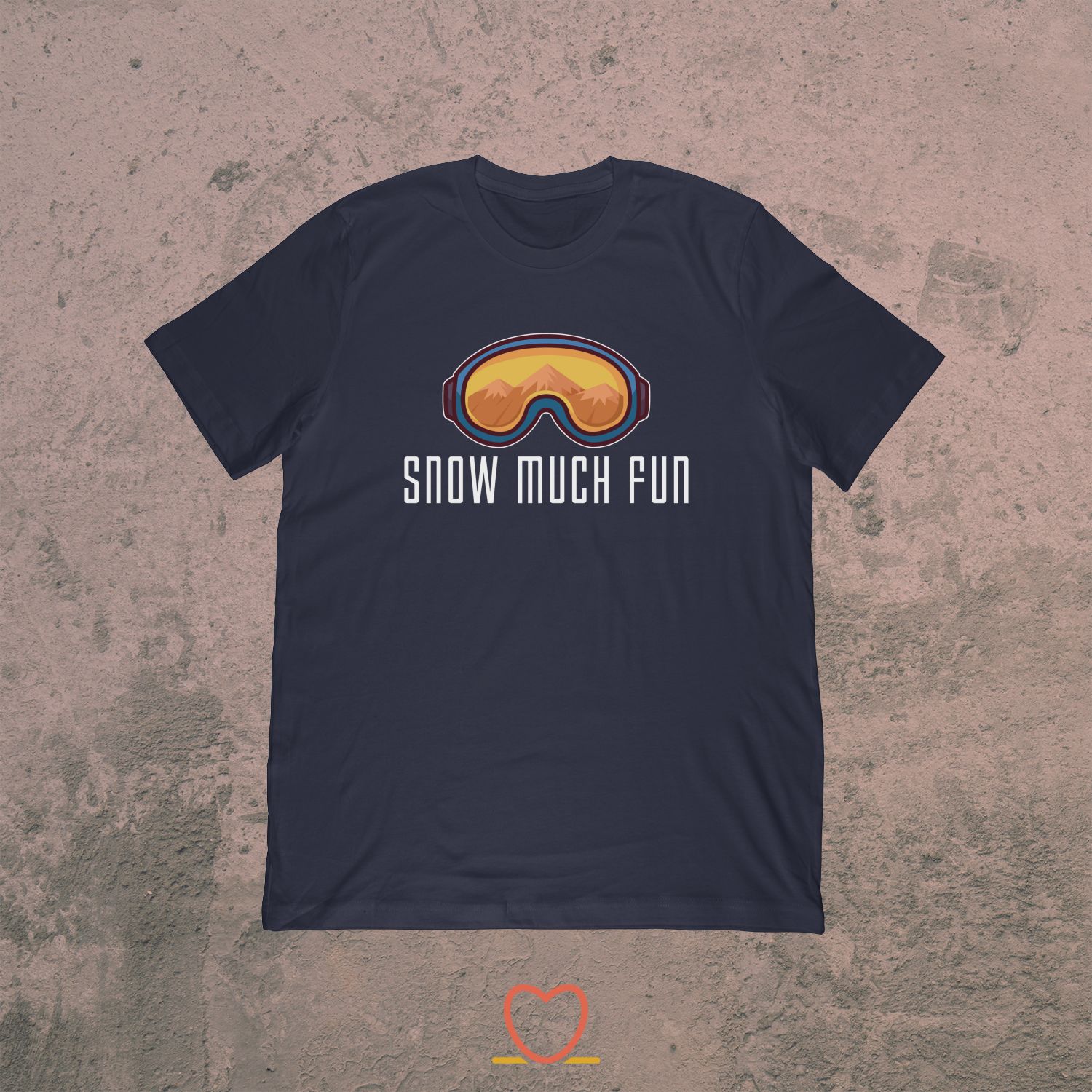 Snow Much Fun – Funny Snowboard Tee