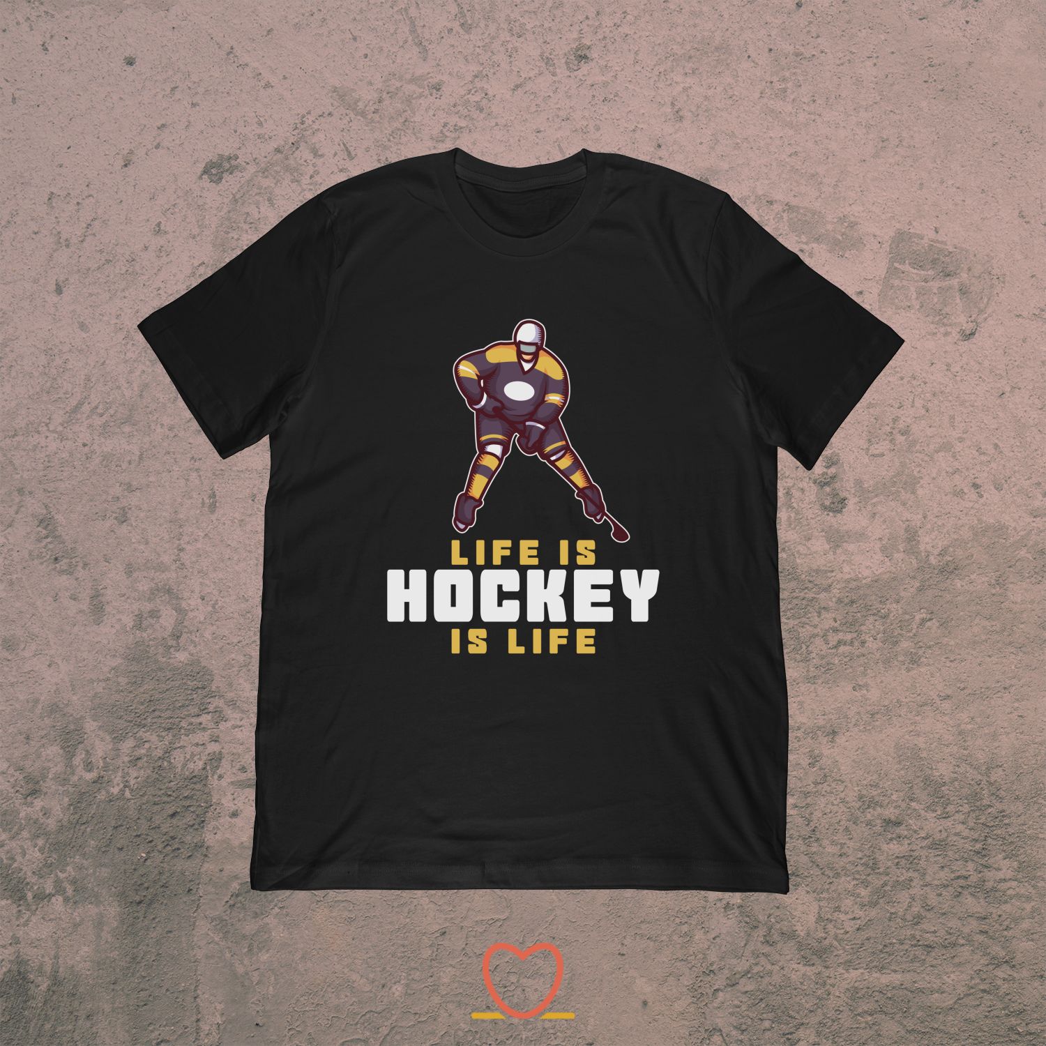 Life is Hockey is Life – Switch + Ice Hockey Tee