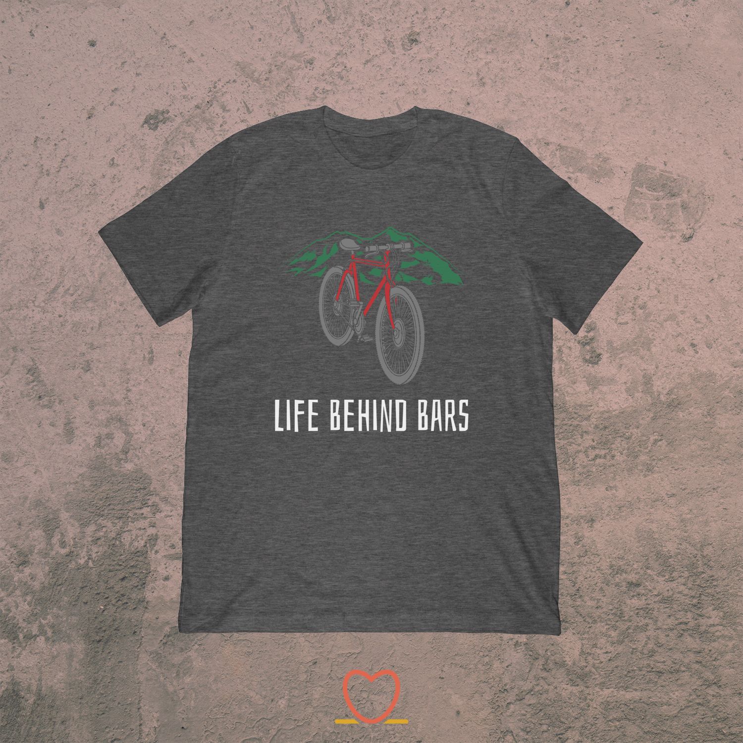 Life Behind Bars – Funny Mountain Biking Tee