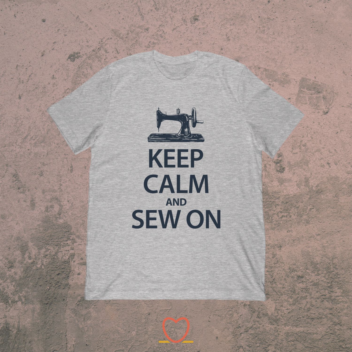 Keep Calm And Sew On – Sew Busy Tee