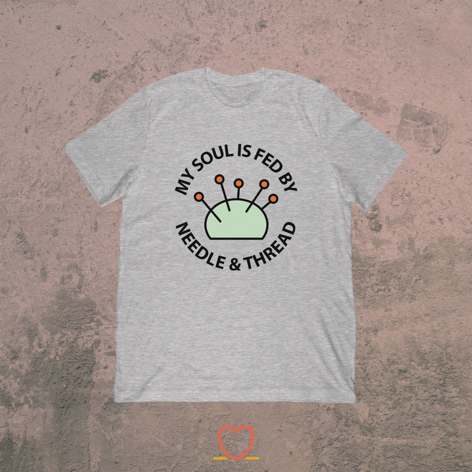 My Soul Is Fed By Needle & Thread – I Sew Tee