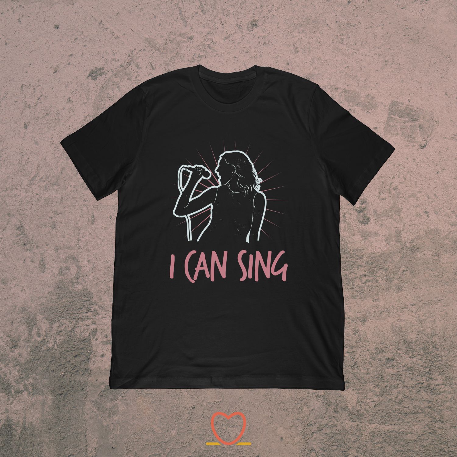 I Can Sing – Funny Karaoke Tee