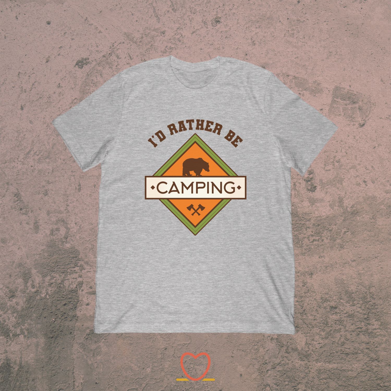 I’d Rather Be Camping – Camping Tee