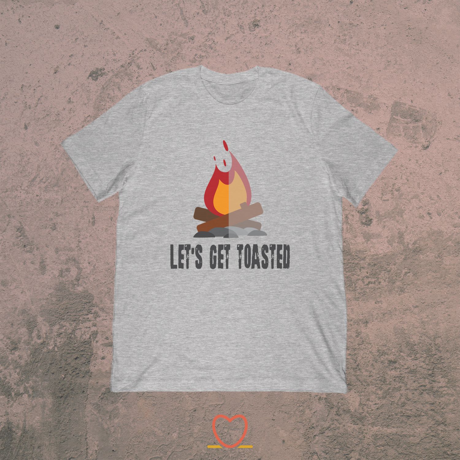 Let’s Get Toasted – Funny Camping Tee